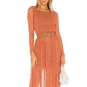 Free People Hello And Goodbye Midi Dress